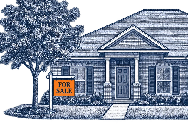 Hold or sell stage illustration